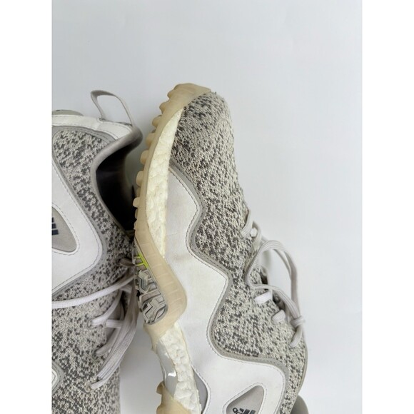 Adidas Men’s Code Chaos 21 Boost Gray Spikeless Golf Shoes FW5613 Size 10 US - Picture 10 of 14